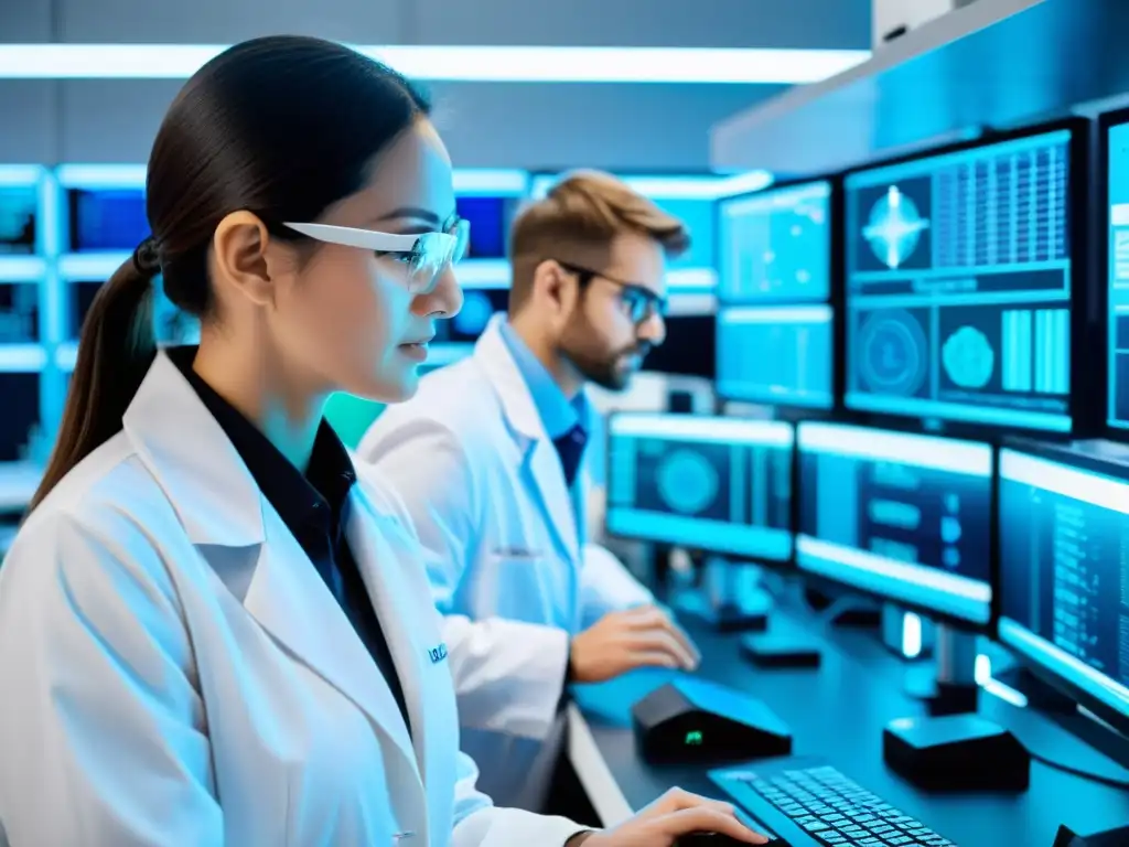 Científicos estudian factores ambientales y el sistema inmunológico en un laboratorio moderno