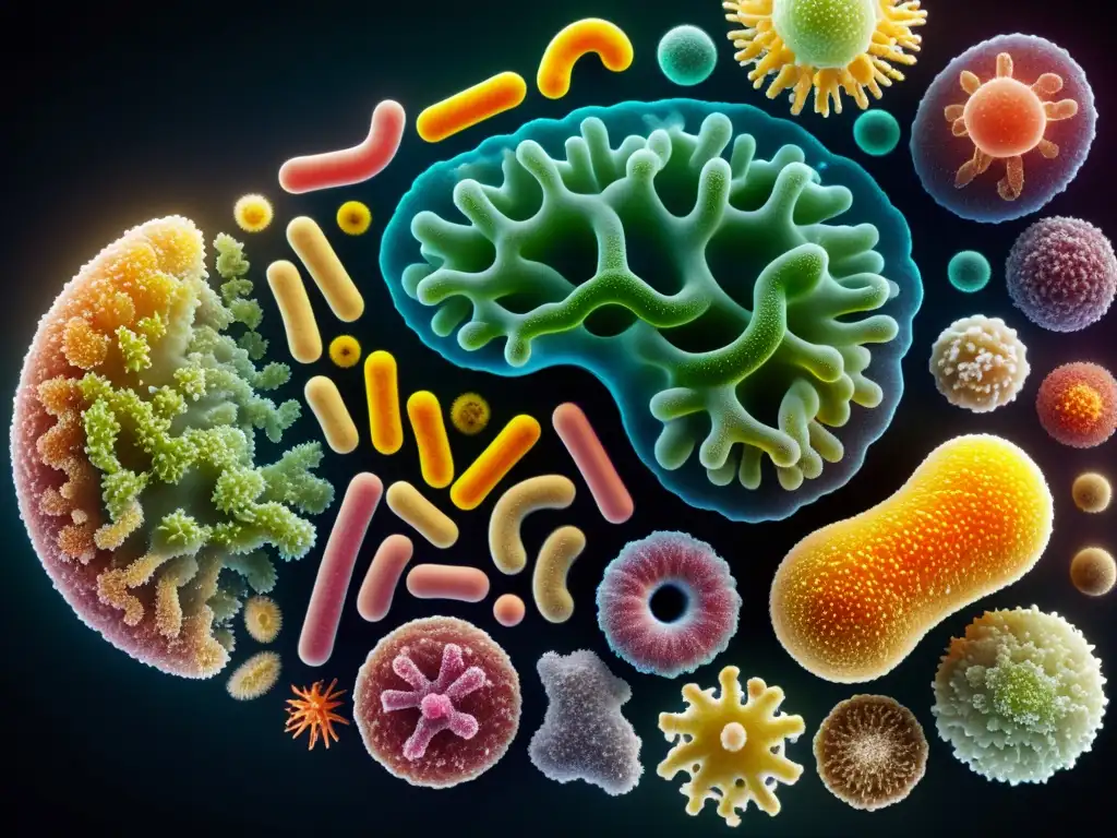 Microbiota intestinal: diversidad y complejidad Compleja microbiota intestinal: diversidad de bacterias en un ecosistema intrincado