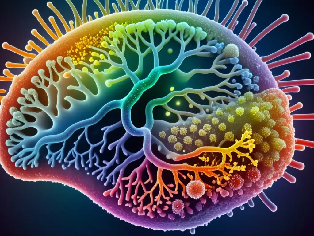 Compleja interacción entre microbiota y sistema inmune, ilustrando su rol en la inmunidad a lo largo de la vida