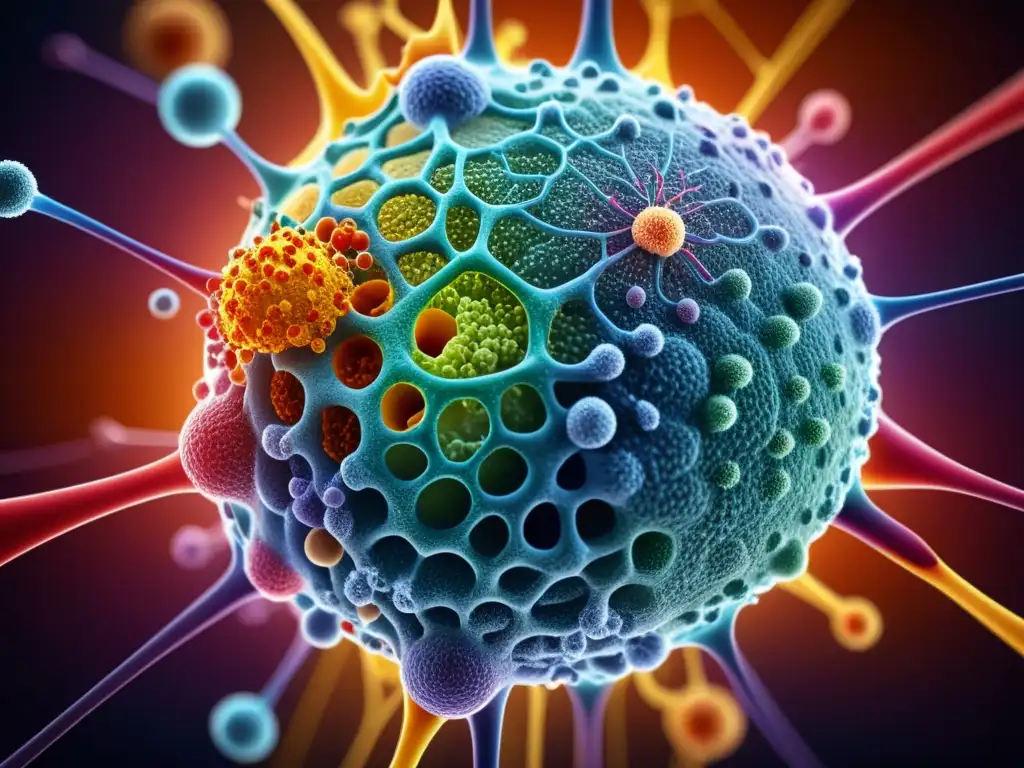 Complejidad del sistema inmune: una obra maestra en 8k Detallada imagen 8k del sistema inmunológico humano, mostrando su complejidad y personalización