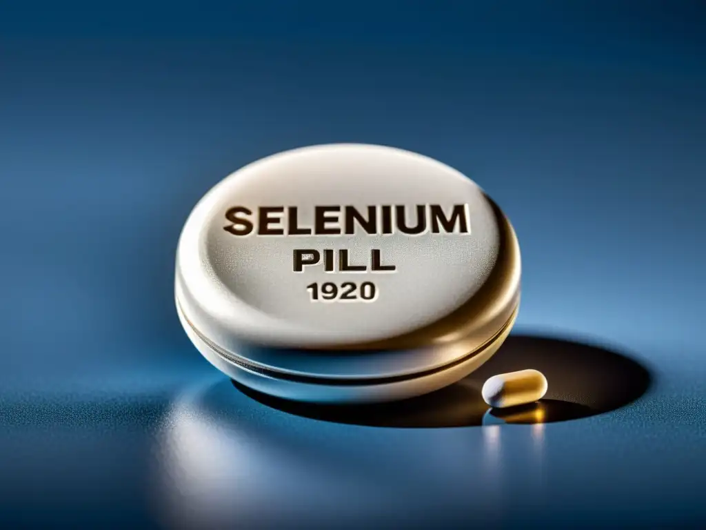 Detalle impresionante de suplemento de selenio para sistema inmunológico: pureza y avance científico