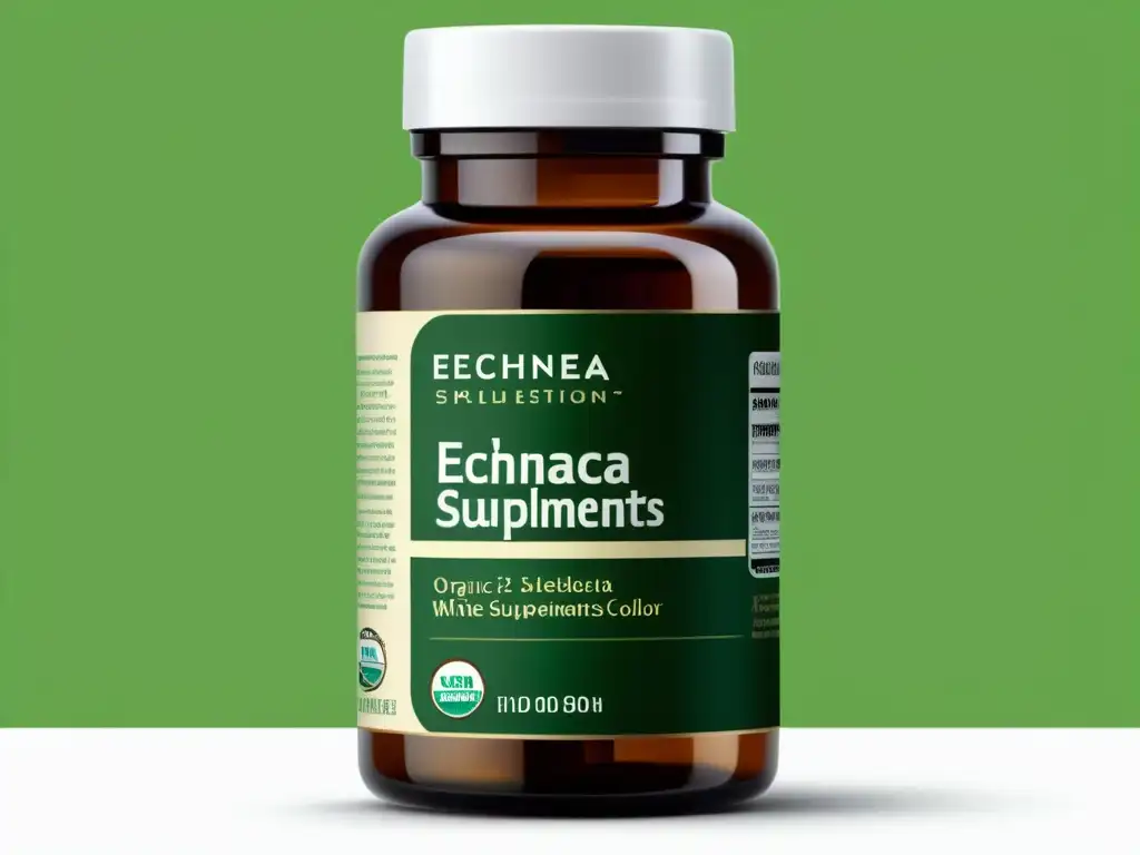 Suplemento de Equinácea: Detalles Naturales Detalles de calidad en suplementos de equinácea para la gripe