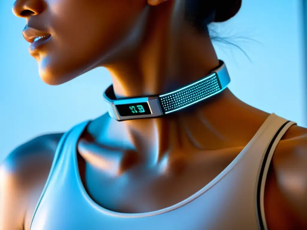 Dispositivo portátil de análisis inmune: tecnología avanzada Un dispositivo wearable de alta tecnología diseñado para analizar compuestos inmunes en el sudor