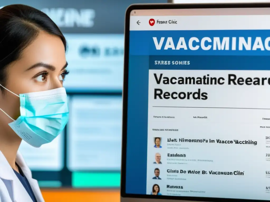 Verdad vs Comparación de evidencia científica y desinformación sobre vacunas en clínica