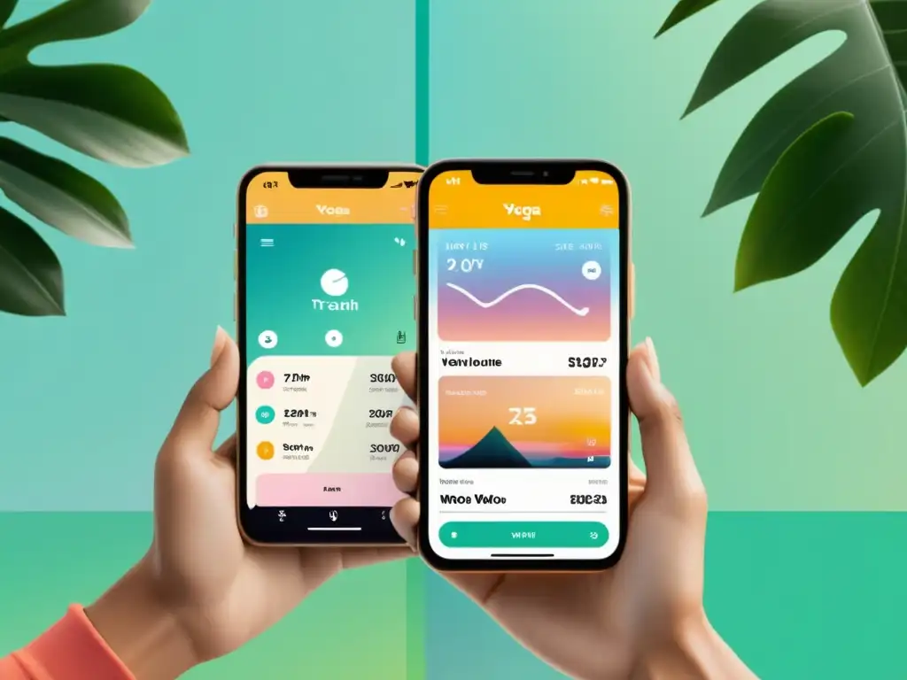Comparación de las mejores apps ejercicios sistema inmunológico: yoga relajante vs