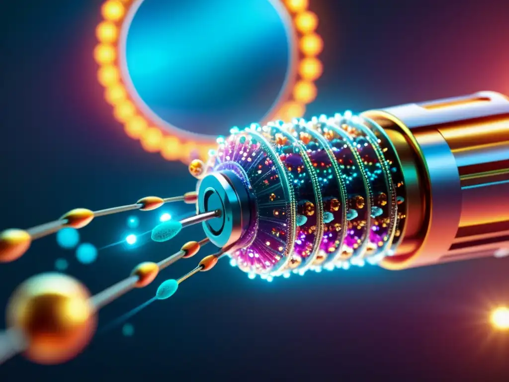 Nanorobot inyecta inmunoterapia avanzada en célula enferma Un nanorobot médico inyecta respuestas inmunológicas innovadoras en una célula enferma, mostrando avance tecnológico en enfermedades emergentes