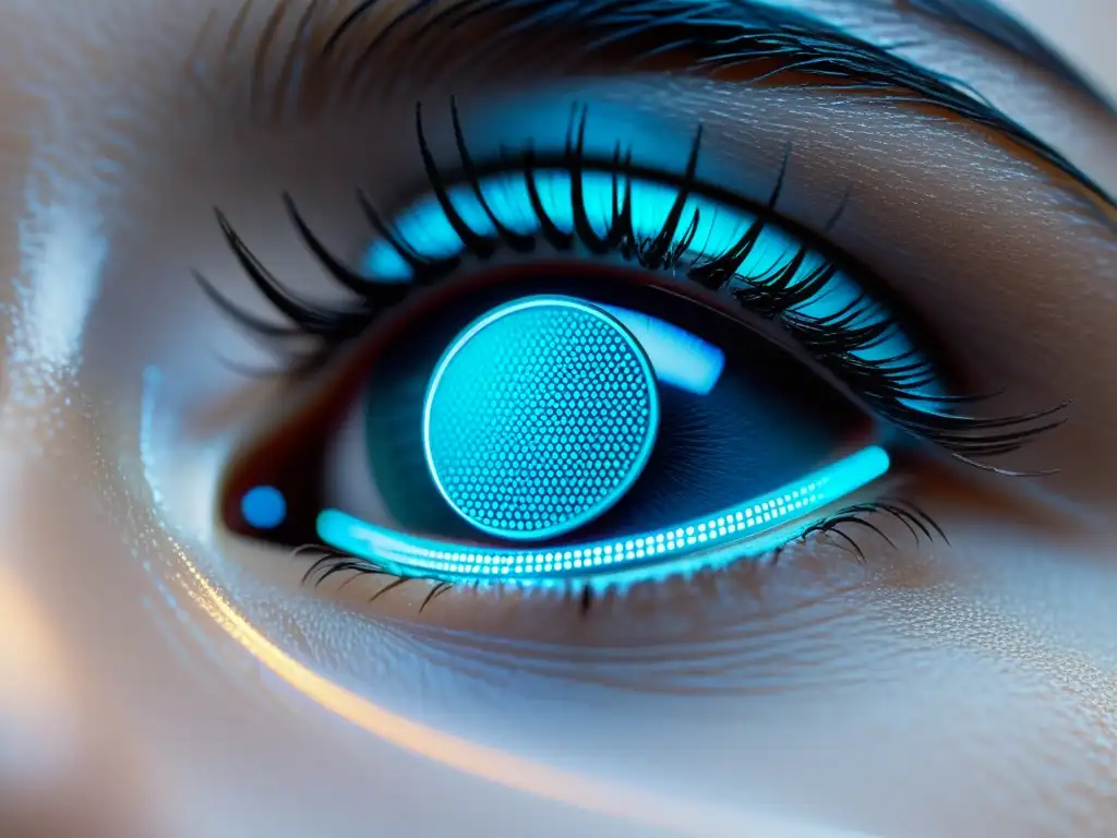 Parche inteligente de vacunación: tecnología futurista en acción Un parche transdérmico inteligente conectado a un dispositivo futurista en un laboratorio de vanguardia
