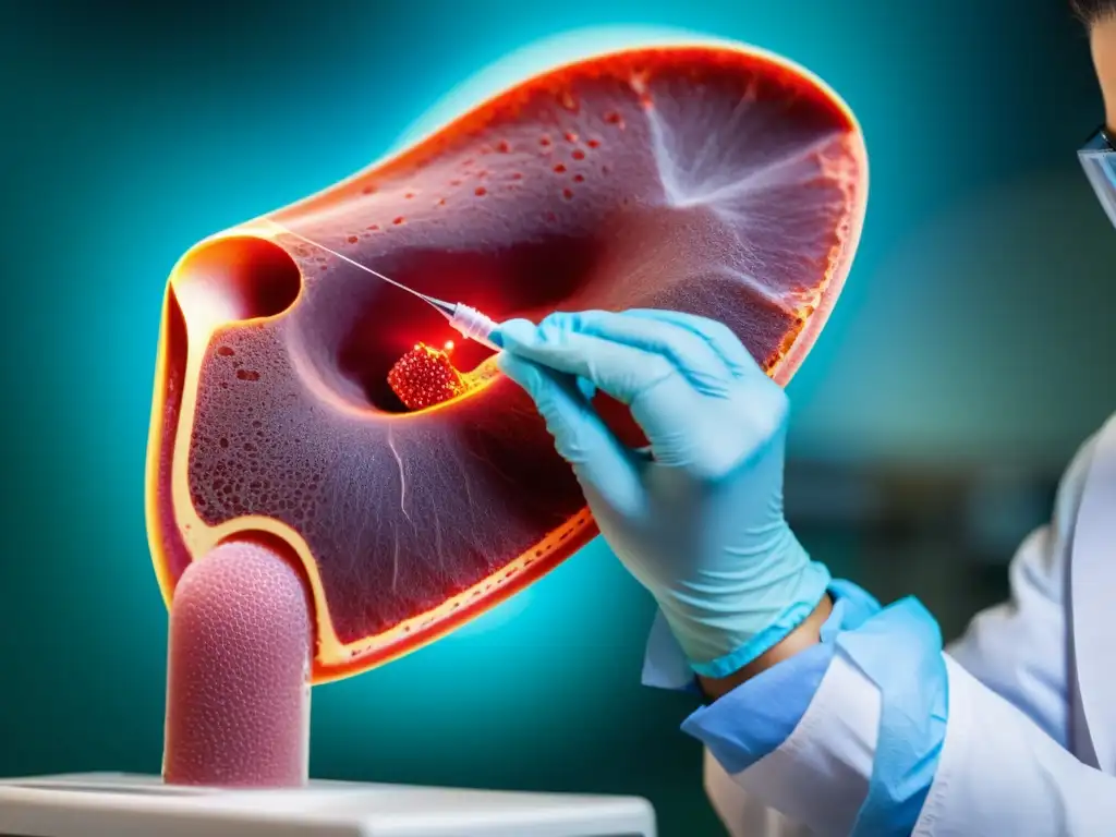Procedimiento de biopsia hepática para el tratamiento de la hepatitis autoinmune: precisión y enfoque profesional en la extracción de tejido hepático