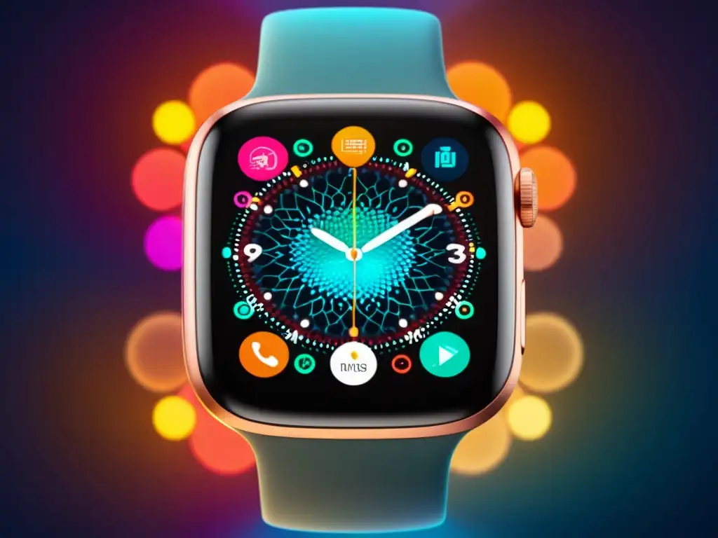 Un reloj inteligente muestra un asombroso sistema inmunológico en su pantalla de alta resolución